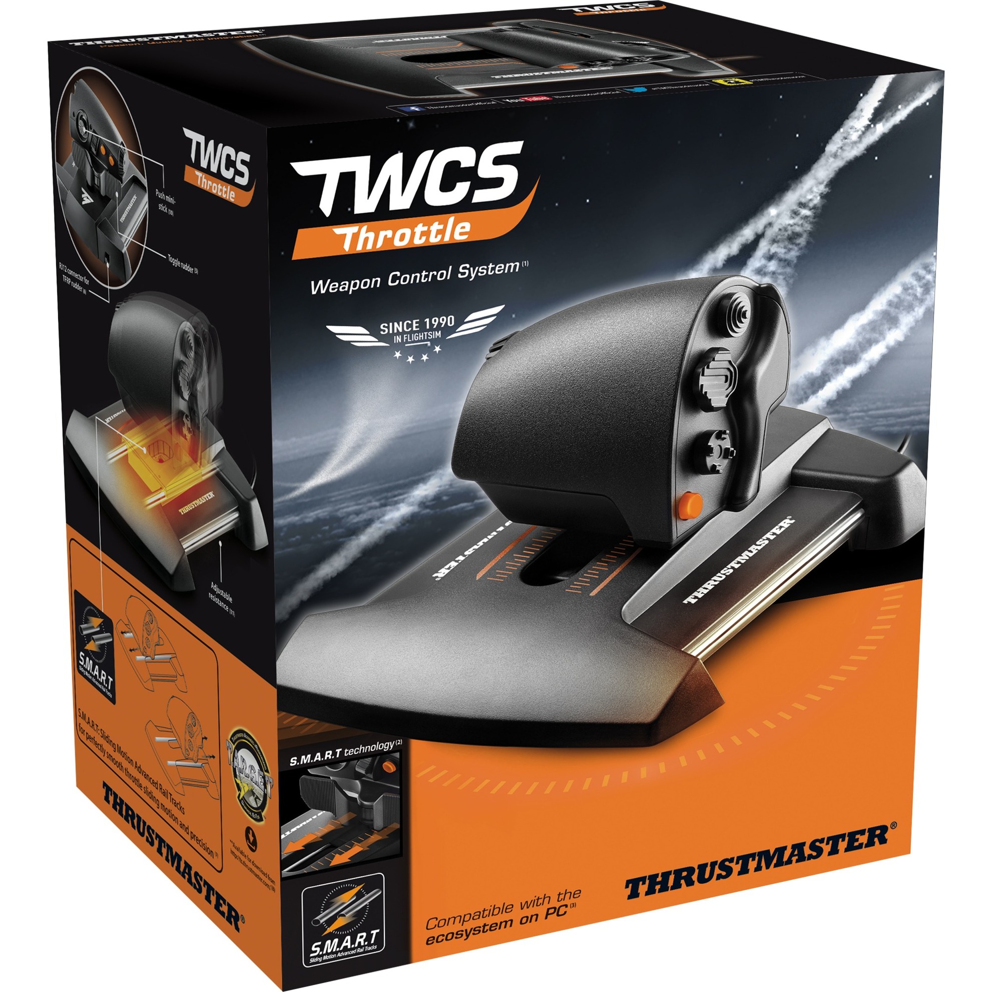 Thrustmaster TWCS Throttle, Schubhebel | 03362932914488 Thrustmaster TWCS Throttle, Schubhebel | 03362932914488