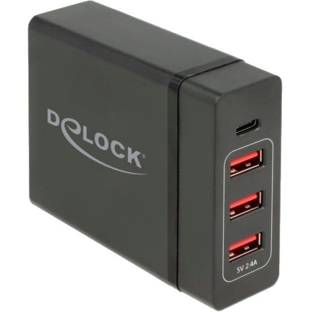 USB Ladegerät 1x USB-C PD + 3x USB-A, 60 Watt