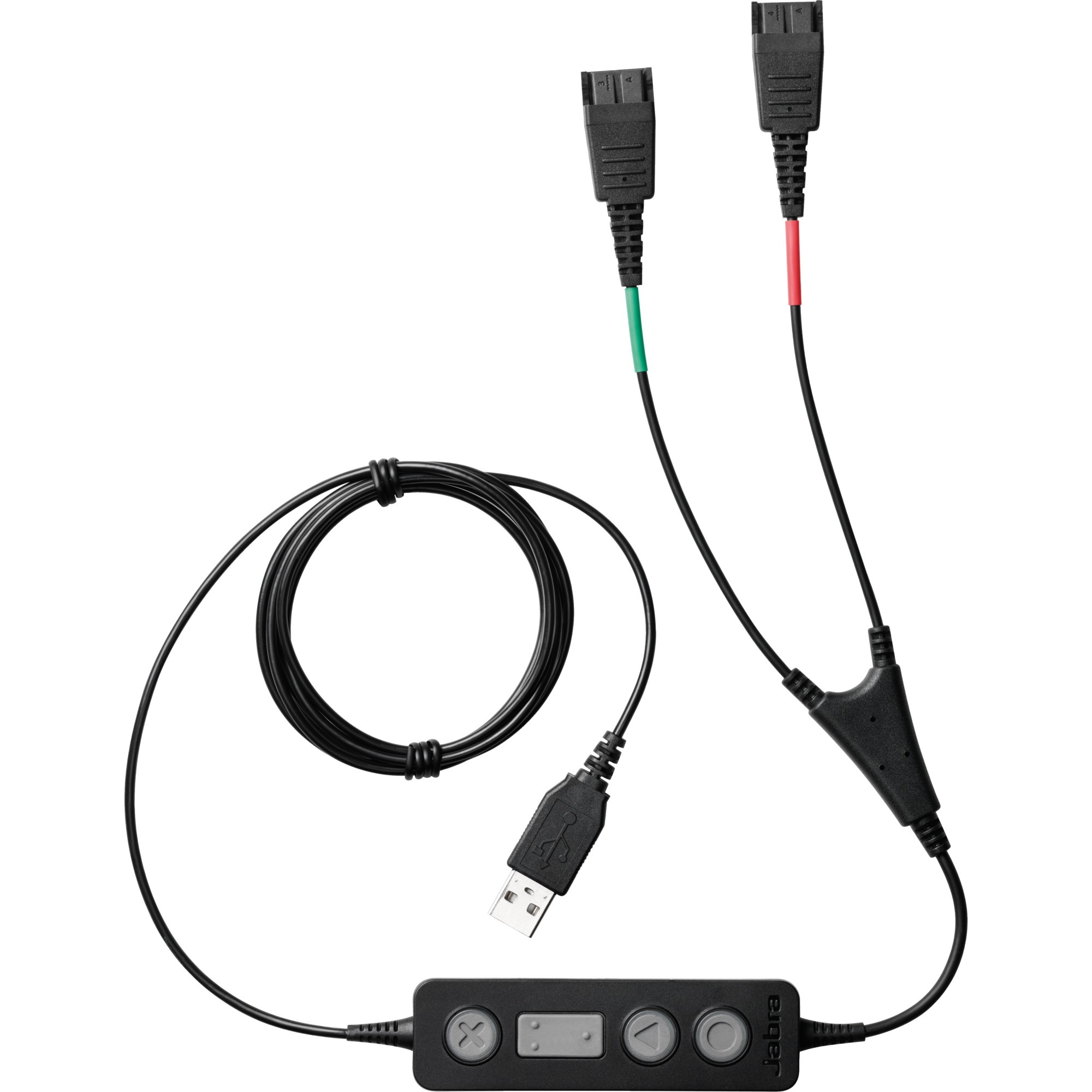 LINK 265 USB Schulungskabel, USB-A Stecker > 2x QD