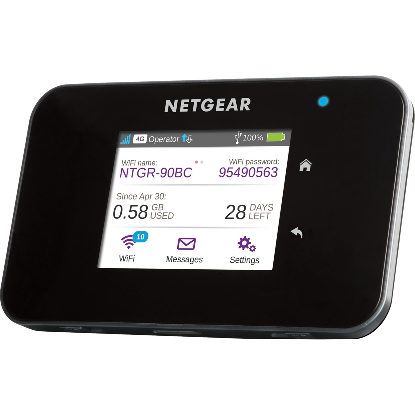 Netgear AirCard AC810 LTE-Hotspot, Router | 00606449111538