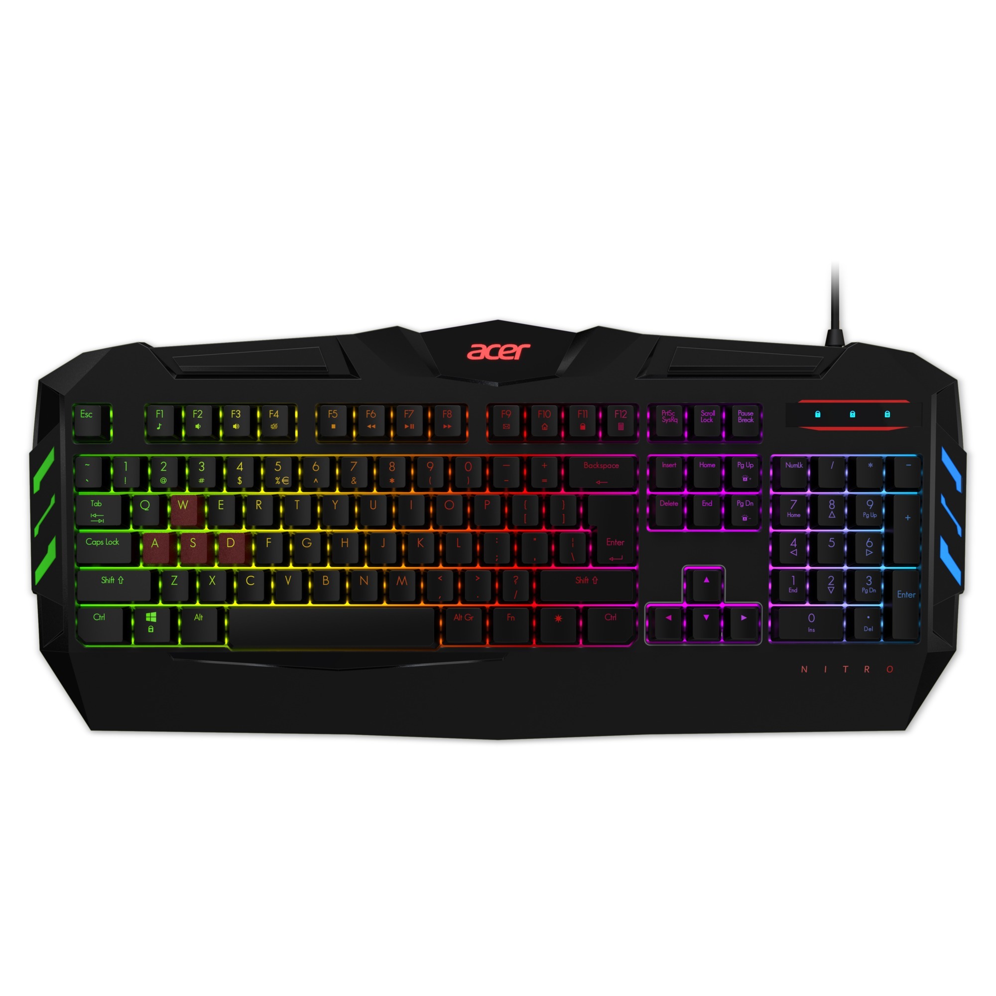 Acer Nitro Gaming, Gaming-Tastatur | 04710180072648 Acer Nitro Gaming, Gaming-Tastatur | 04710180072648