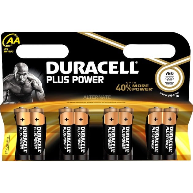 Duracell Plus Power AA 8KP, Batterie | 05000394017764 Duracell Plus Power AA 8KP, Batterie | 05000394017764