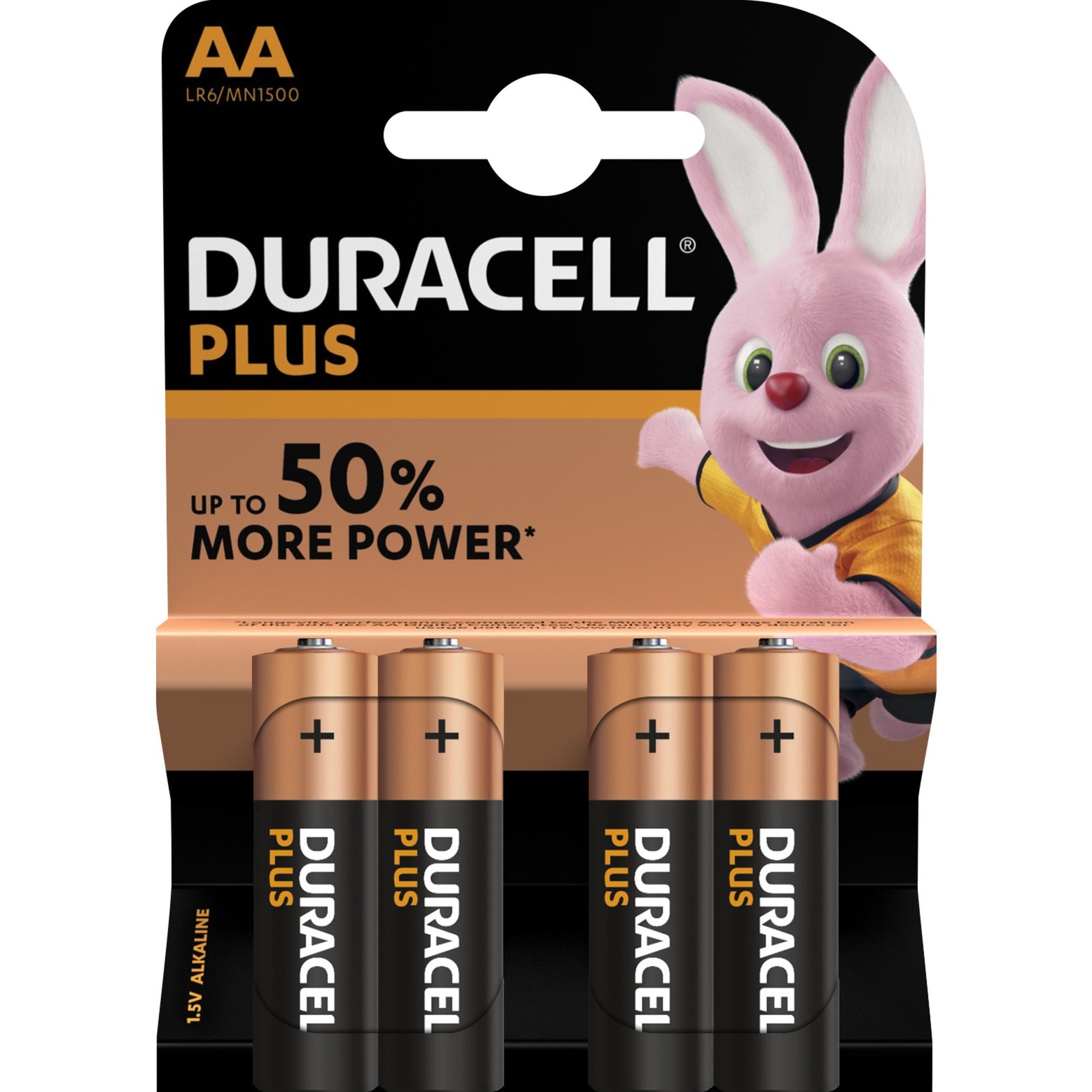 aa duracell plus