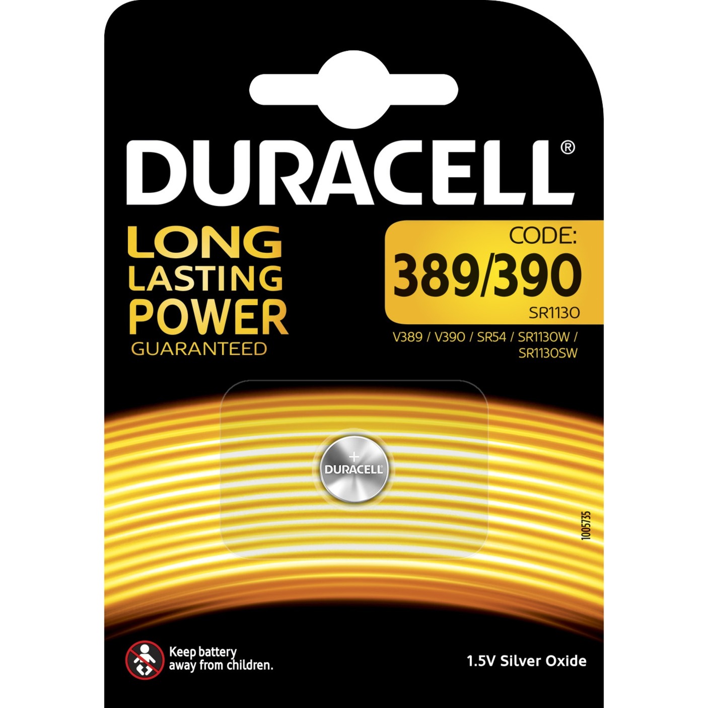 Duracell Uhrenbatterie | 05000394068124 Duracell Uhrenbatterie | 05000394068124