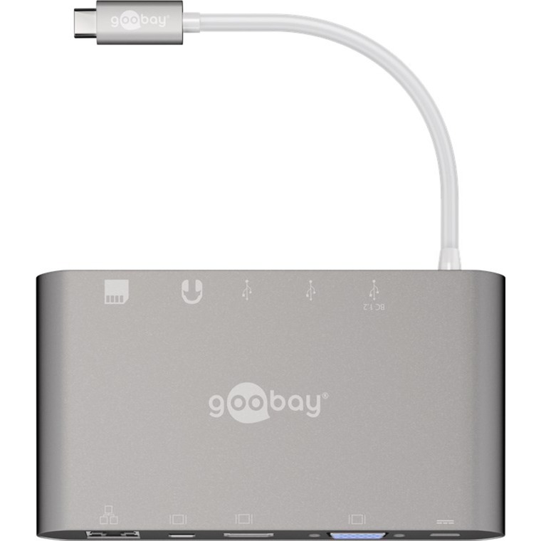Goobay USB-C Multiport-Adapter All in 1, Kartenleser | 04040849621130 Goobay USB-C Multiport-Adapter All in 1, Kartenleser | 04040849621130