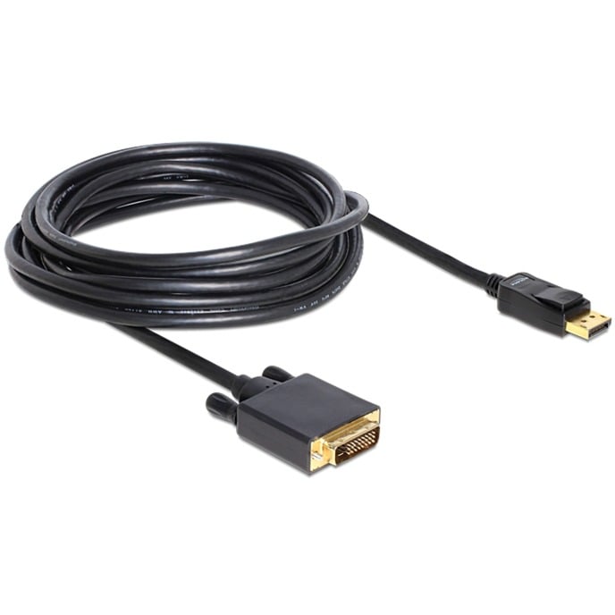 Adapterkabel DisplayPort 1.1 Stecker > DVI 24+1 Stecker