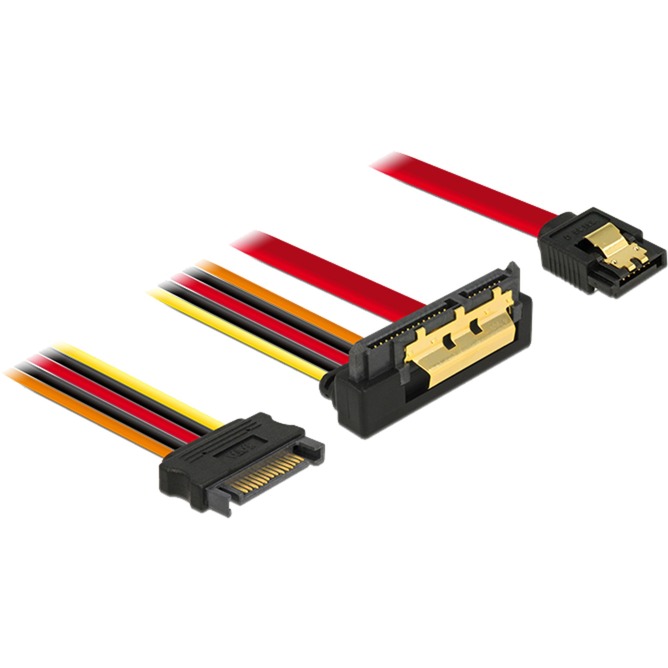 Delock Adapterkabel SATA 7Pin + 15Pin > SATA 22Pin | 04043619852291 Delock Adapterkabel SATA 7Pin + 15Pin > SATA 22Pin | 04043619852291