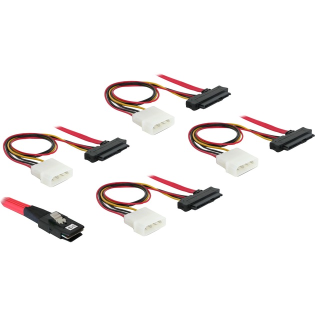 Adapterkabel miniSAS-36pin > 4x SAS-29pin