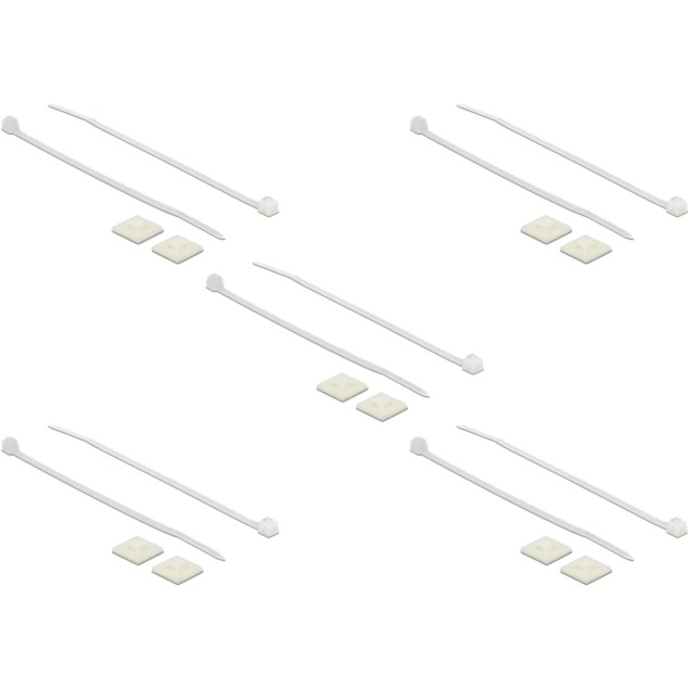 Delock Befestigungssockel 20 x 20mm mit Kabelbinder L 100 x B 2,5mm | 04043619186761 Delock Befestigungssockel 20 x 20mm mit Kabelbinder L 100 x B 2,5mm | 04043619186761