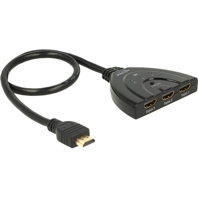 HDMI Switch 3x HDMI in > 1x HDMI out 4K