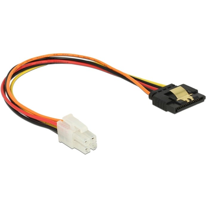 Kabel P4 4 Pin (Stecker) > SATA 15 Pin (Buchse)