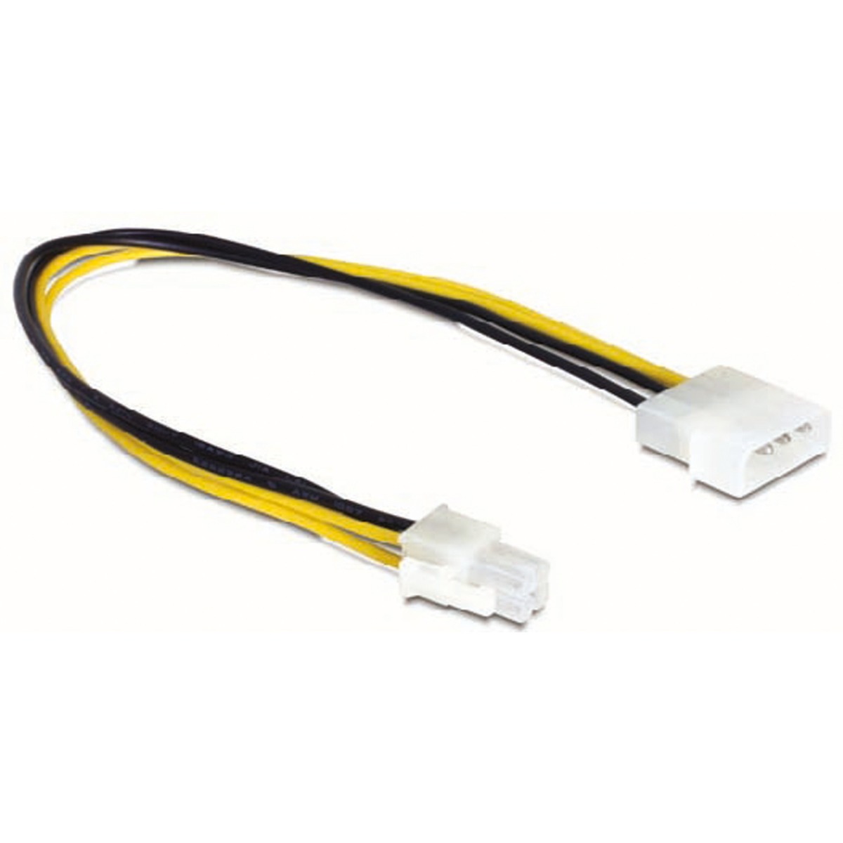 Kabel P4 Stecker > 4Pin 5,25" Stecker