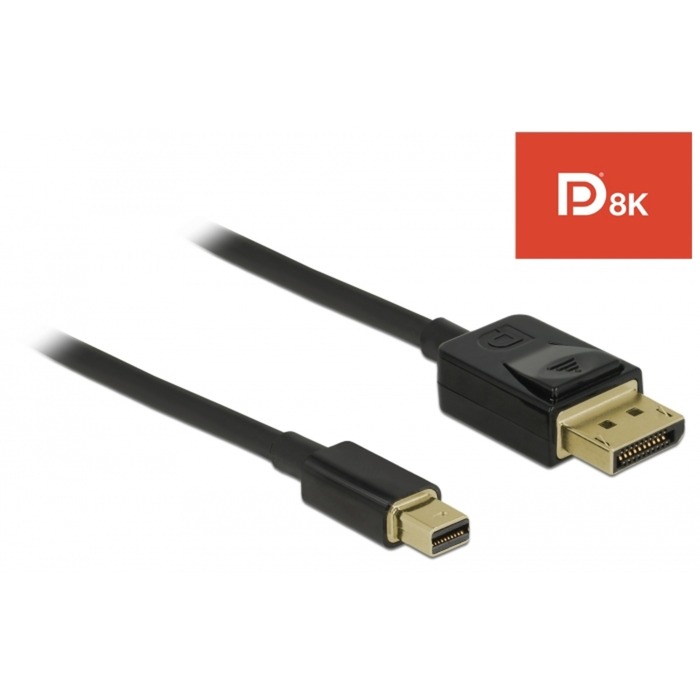 Kabel miniDisplayPort (St) > DisplayPort (St) 8K 60Hz zertifiziert