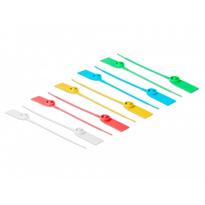 Delock Kabelbinder mit Beschriftungsfeld, 180mm x 2,5mm | 04043619188253 Delock Kabelbinder mit Beschriftungsfeld, 180mm x 2,5mm | 04043619188253