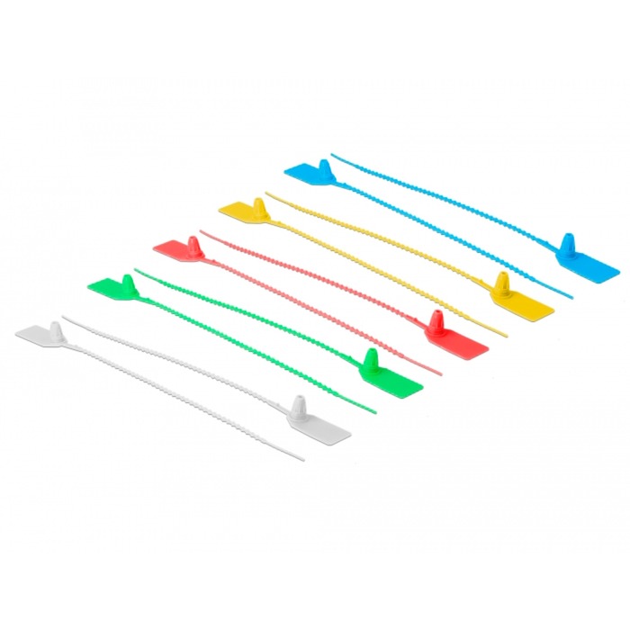 Delock Kabelbinder mit Beschriftungsfeld, 250mm x 2,7mm | 04043619188277 Delock Kabelbinder mit Beschriftungsfeld, 250mm x 2,7mm | 04043619188277