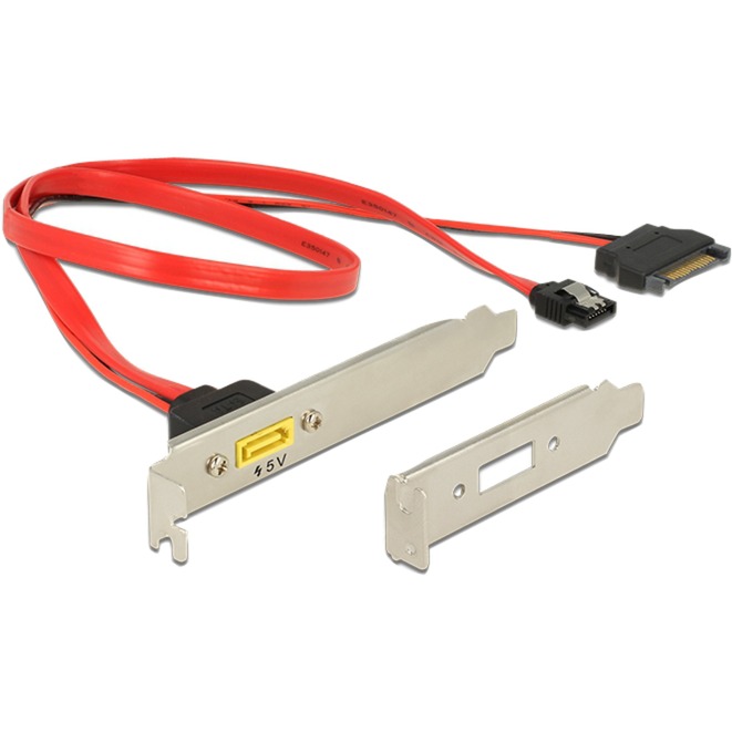 Delock Slotbech SATA 6 Gb/s 7 Pin + SATA 15 Pin > SATA Pin 8 Power, Kabel | 04043619849512 Delock Slotbech SATA 6 Gb/s 7 Pin + SATA 15 Pin > SATA Pin 8 Power, Kabel | 04043619849512