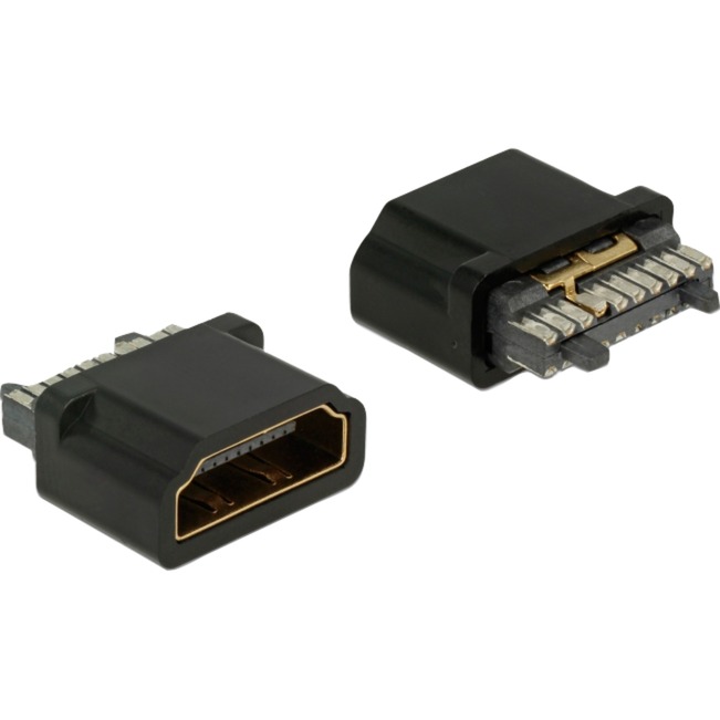 Delock Steckverbinder HDMI-A Buchse, Lötversion, Stecker | 04043619658855 Delock Steckverbinder HDMI-A Buchse, Lötversion, Stecker | 04043619658855