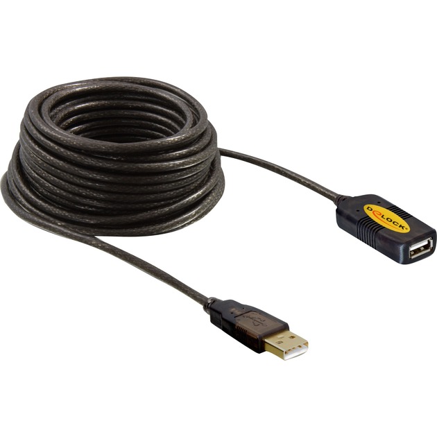Delock USB 2.0 Aktivverlängerungskabel, USB-A Stecker > USB-A Buchse | 04043619824465 Delock USB 2.0 Aktivverlängerungskabel, USB-A Stecker > USB-A Buchse | 04043619824465