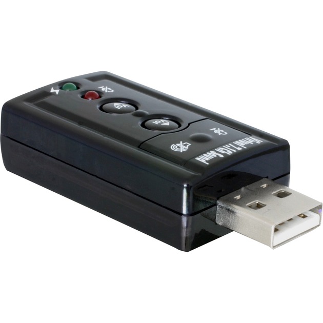 Delock USB Sound Adapter 7.1 (61645), Soundkarte | 04043619616459 Delock USB Sound Adapter 7.1 (61645), Soundkarte | 04043619616459