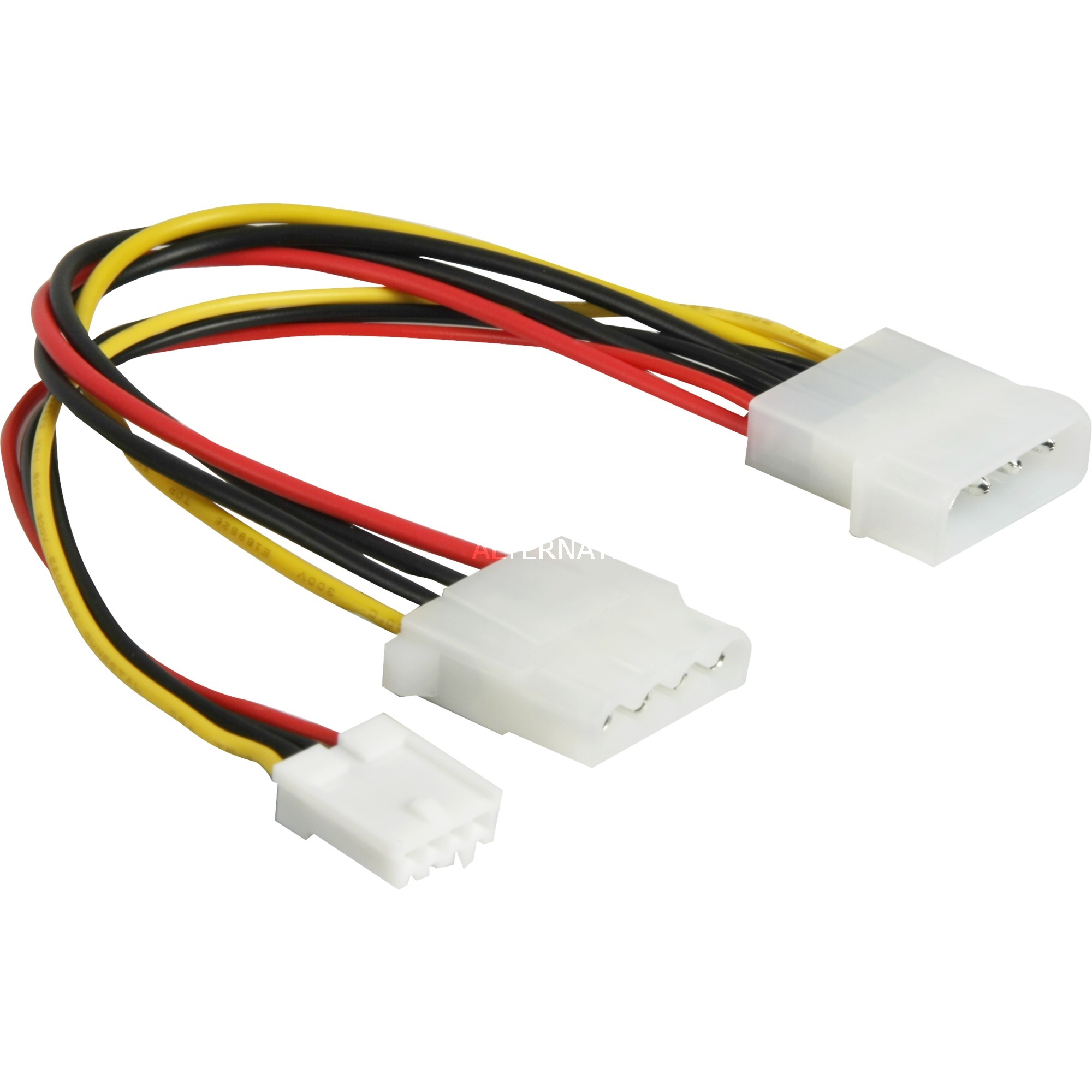 Delock Y-Powerkabel 4pin auf 4pin + 3,5″ FDD, Y-Kabel | 04043619821112 Delock Y-Powerkabel 4pin auf 4pin + 3,5″ FDD, Y-Kabel | 04043619821112