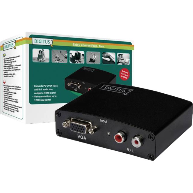 Multimedia VGA/Audio zu HDMI Converter, Konverter