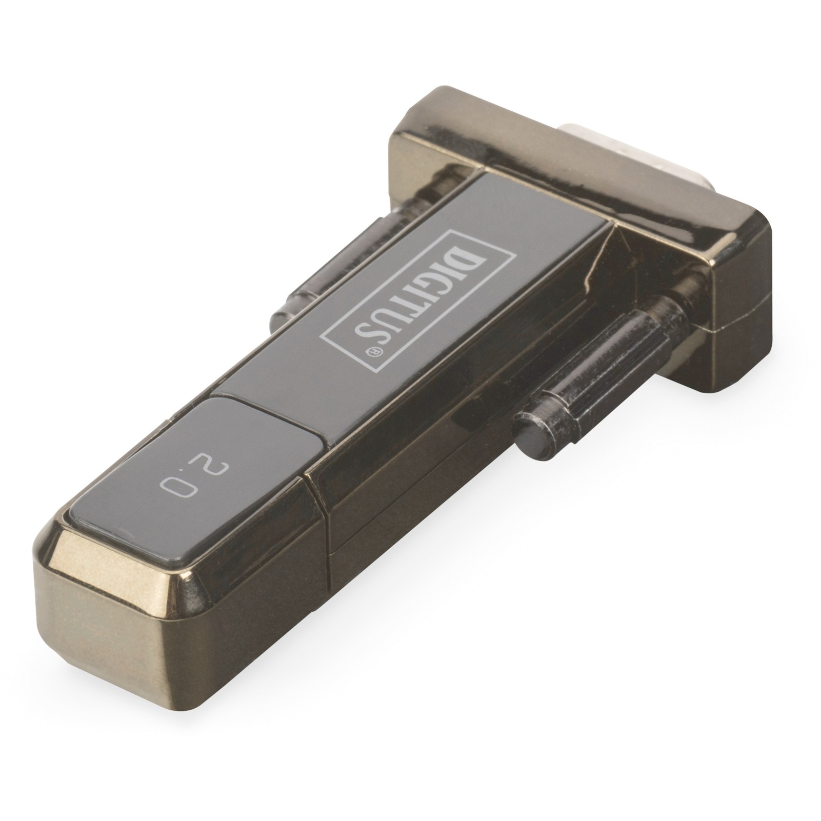 USB 2.0 Adapter, USB-A Stecker > Seriell RS232 Stecker