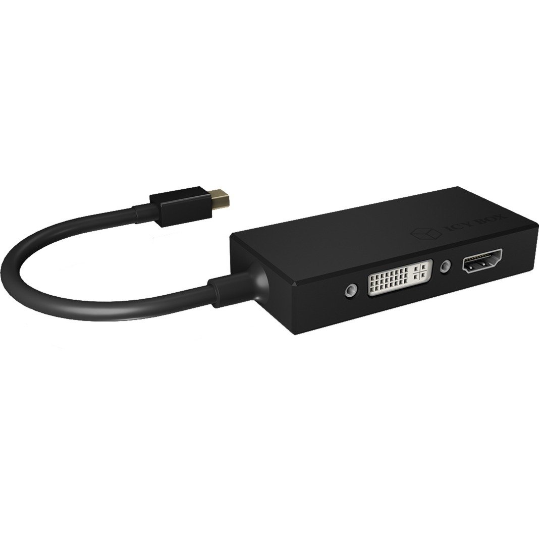 Icy Box Adapter IB-AC1032 MiniDisplayPort > HDMI / DVI-D / VGA | 04250078165651 Icy Box Adapter IB-AC1032 MiniDisplayPort > HDMI / DVI-D / VGA | 04250078165651