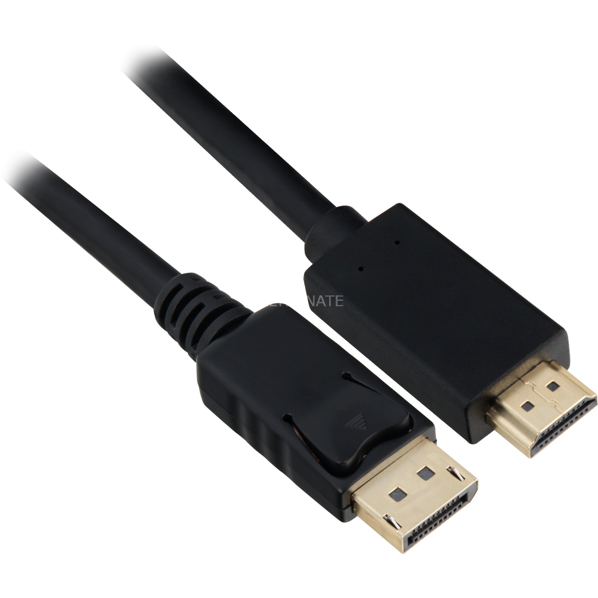 Sharkoon Adapterkabel Displayport 1.2 Stecker > HDMI 4K Stecker | 04044951020256 Sharkoon Adapterkabel Displayport 1.2 Stecker > HDMI 4K Stecker | 04044951020256