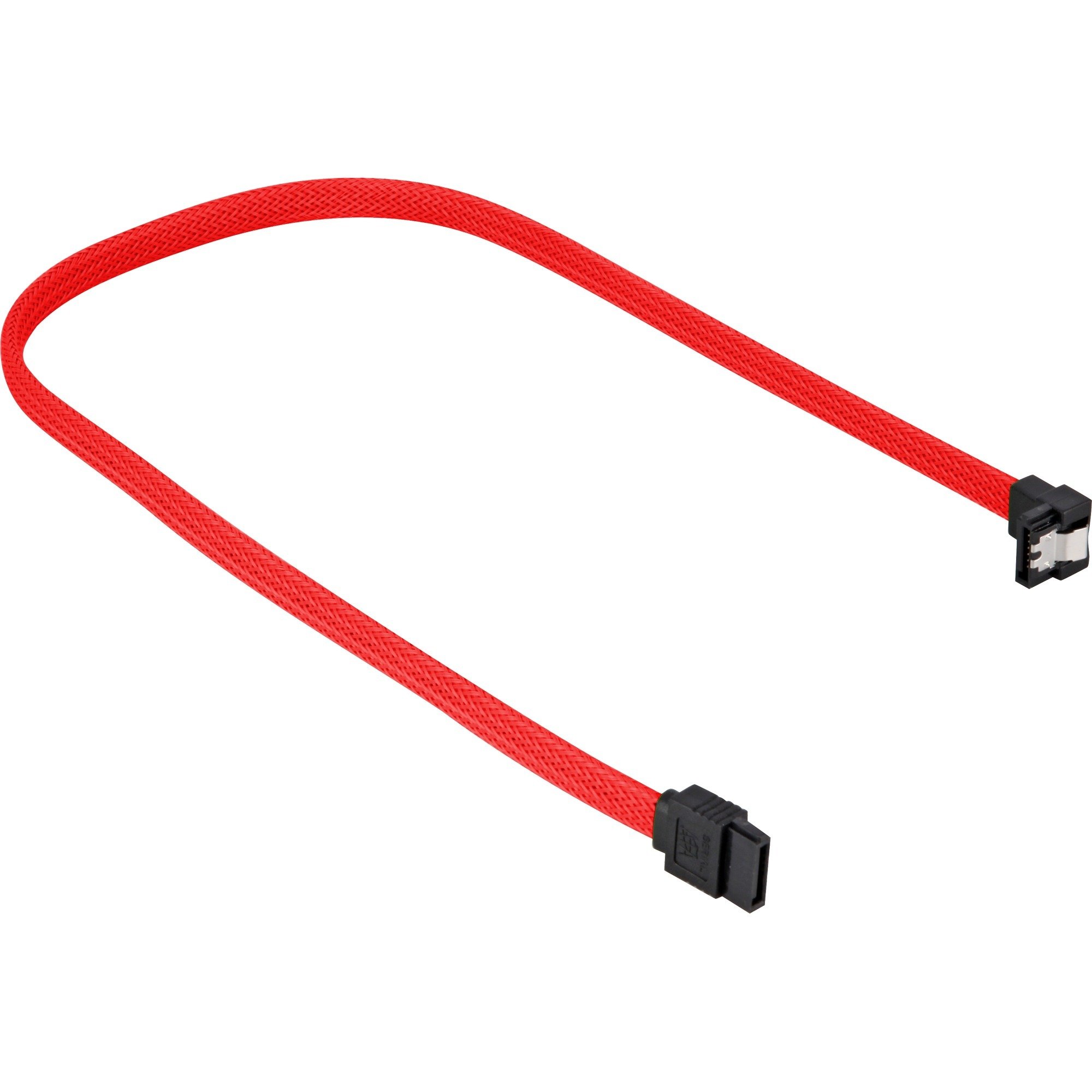 Sharkoon Sata III Kabel 90° sleeve | 04044951016556 Sharkoon Sata III Kabel 90° sleeve | 04044951016556