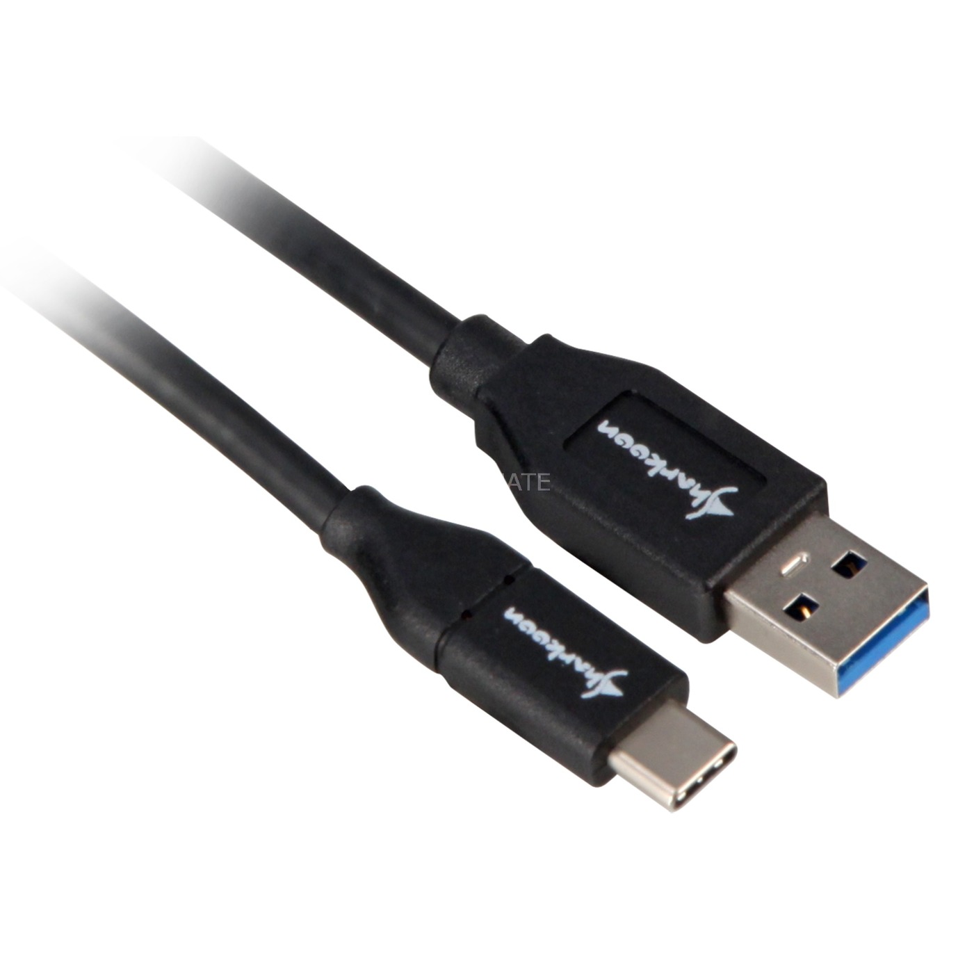 Sharkoon USB 3.2 Gen 2 Kabel, USB-A Stecker > USB-C Stecker | 04044951021130 Sharkoon USB 3.2 Gen 2 Kabel, USB-A Stecker > USB-C Stecker | 04044951021130