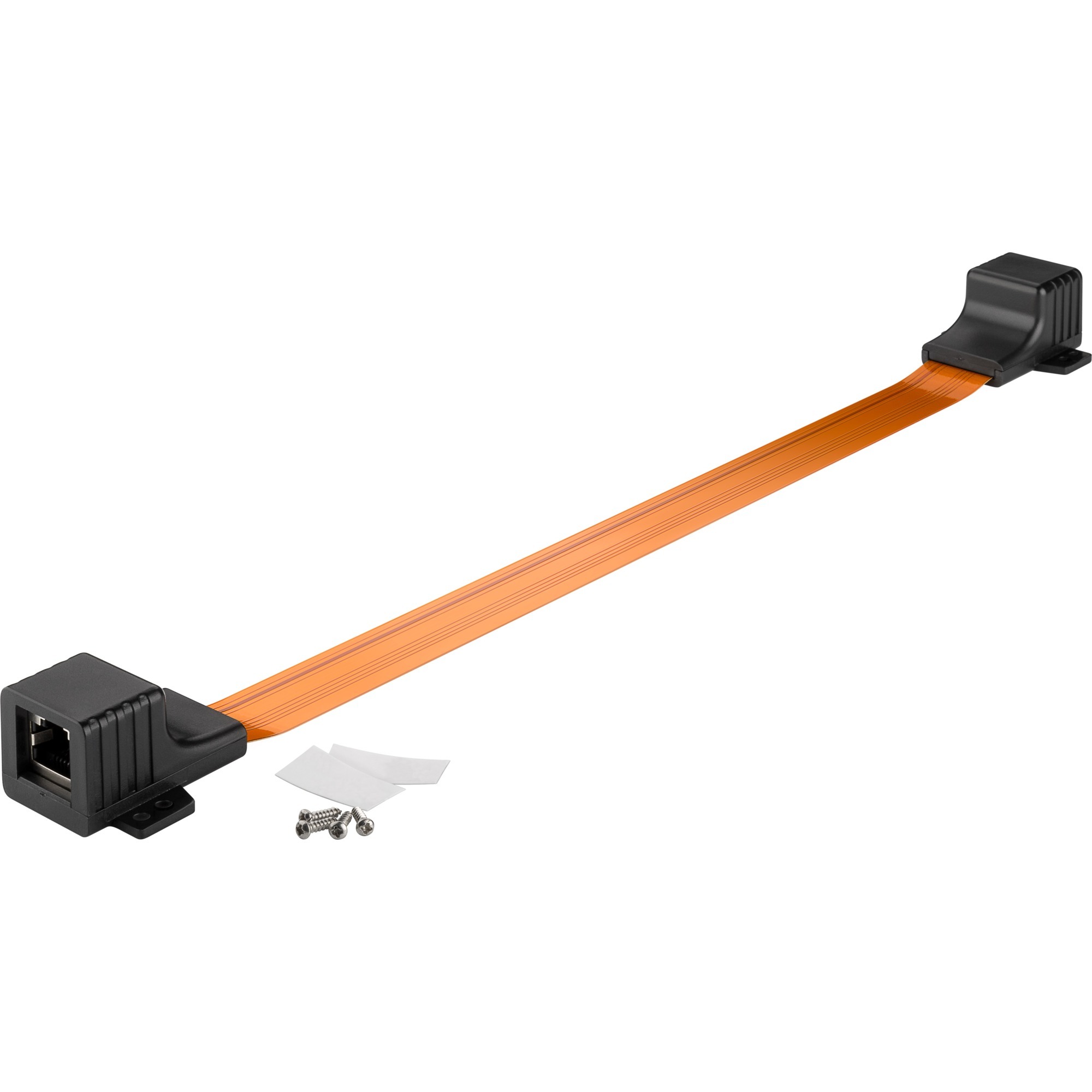 Fensterdurchführung Ultra-Slim, RJ45, Kabel