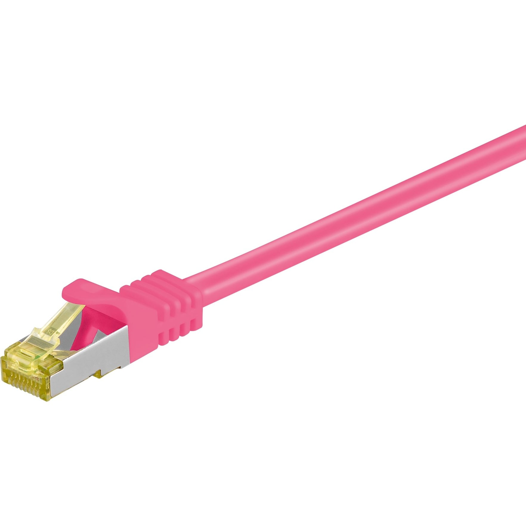Patchkabel RJ-45 SFTP, mit Cat 7 Rohkabel