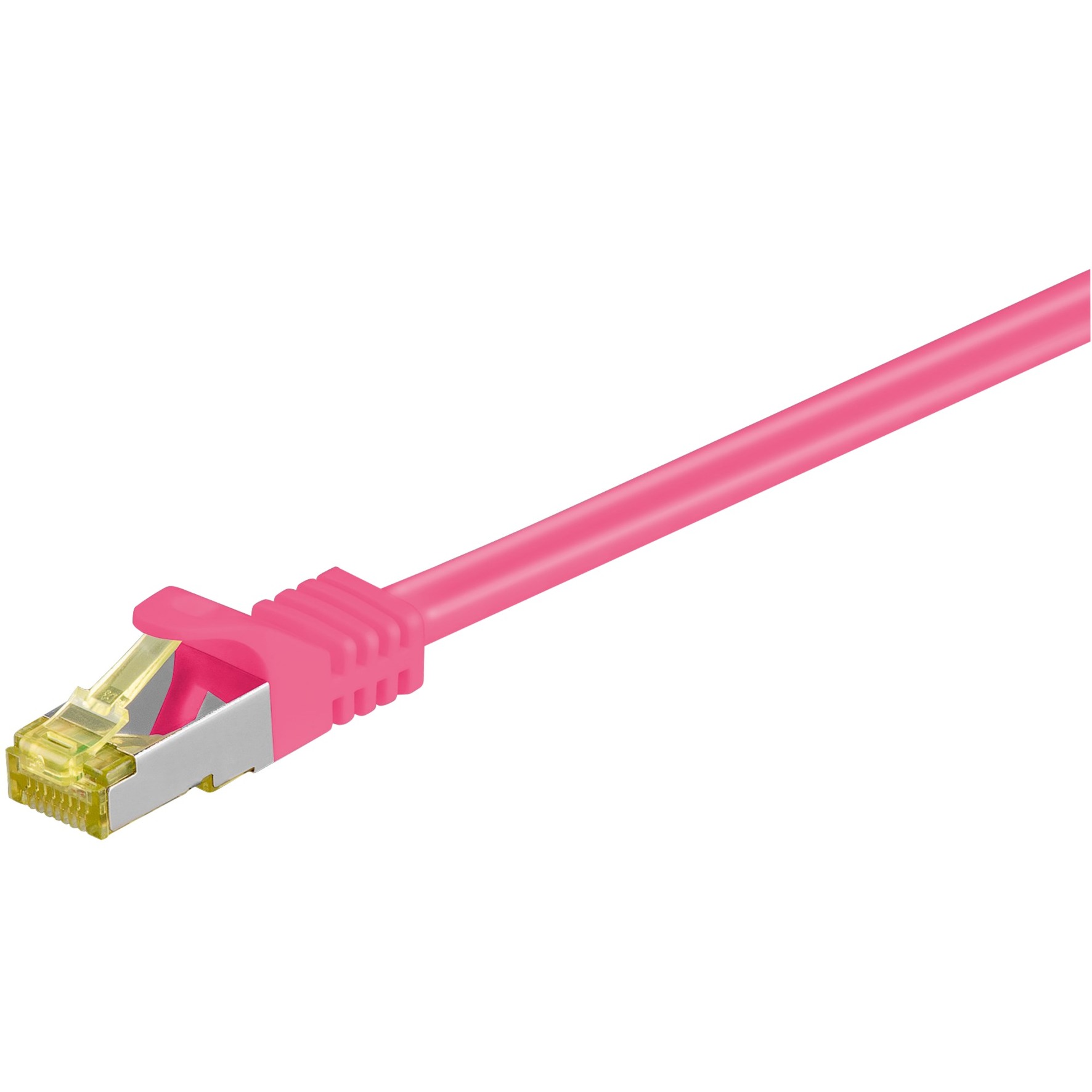 Patchkabel RJ-45 SFTP, mit Cat 7 Rohkabel