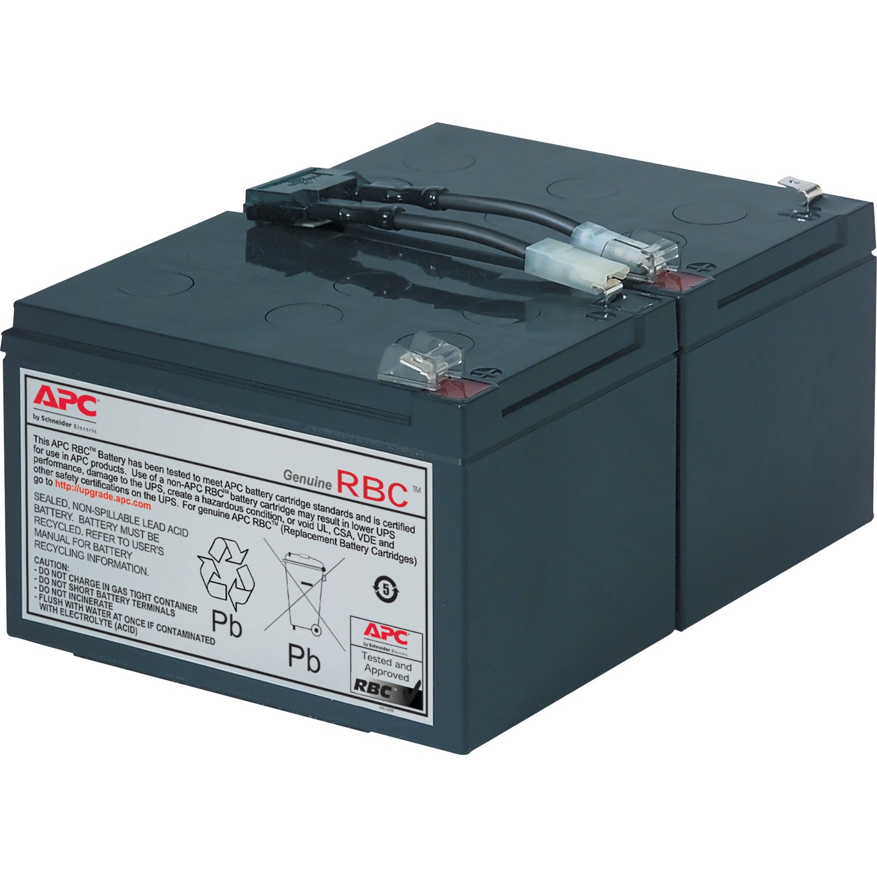 Ersatzbatterie Nr. 6, RBC6, Akku