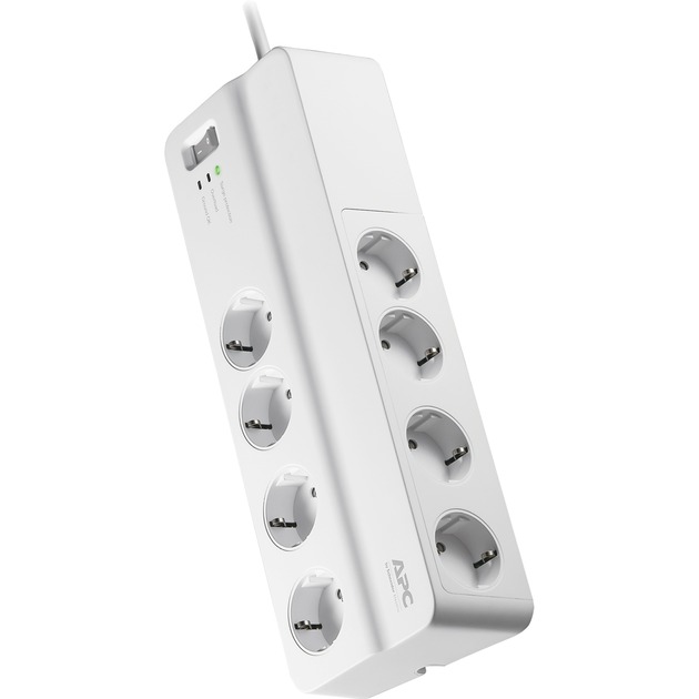 APC Essential SurgeArrest PM8-GR, 8-fach, Steckdosenleiste | 00731304313144 APC Essential SurgeArrest PM8-GR, 8-fach, Steckdosenleiste | 00731304313144