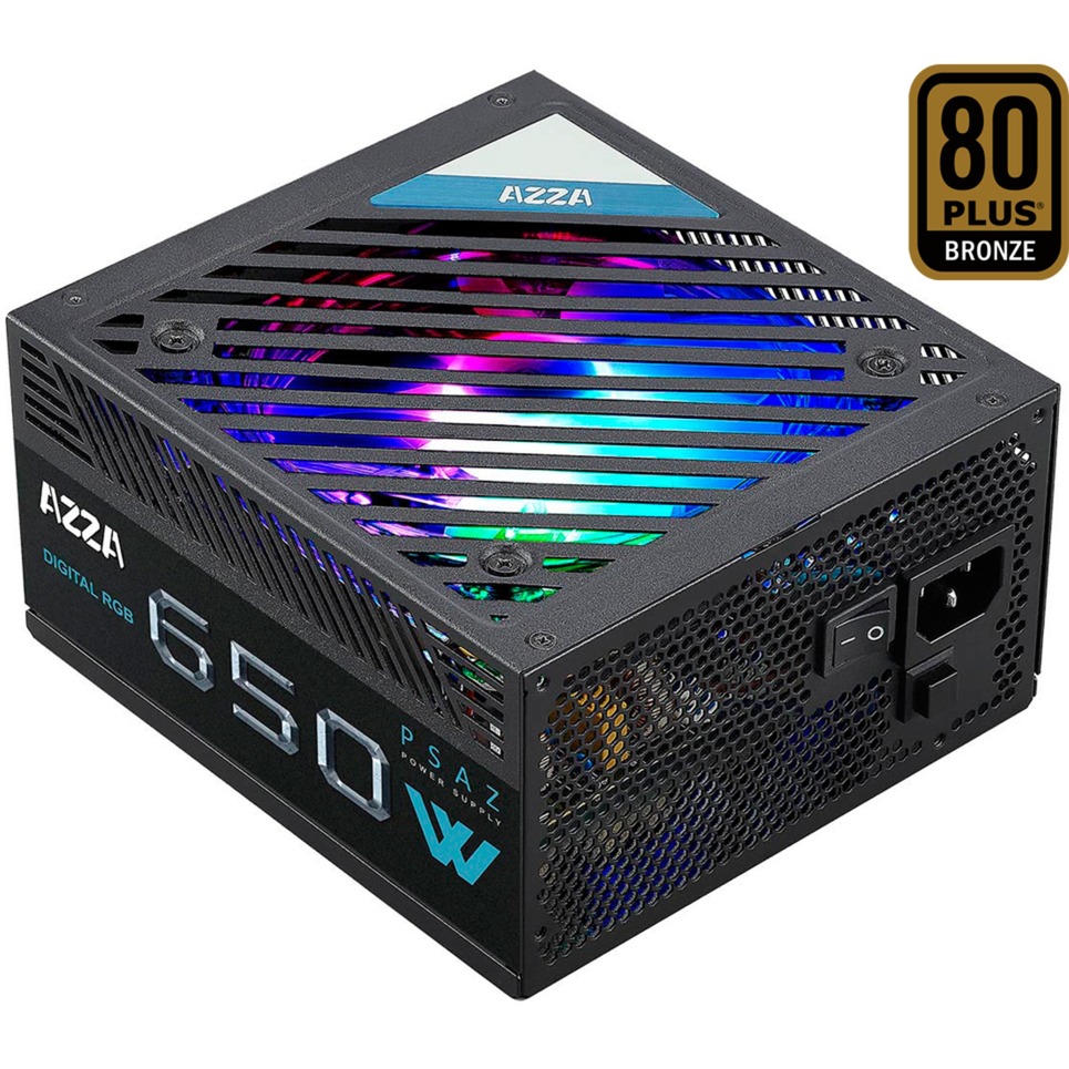 AZZA PSAZ-650W ARGB 650W, PC-Netzteil | 04712839557254 AZZA PSAZ-650W ARGB 650W, PC-Netzteil | 04712839557254