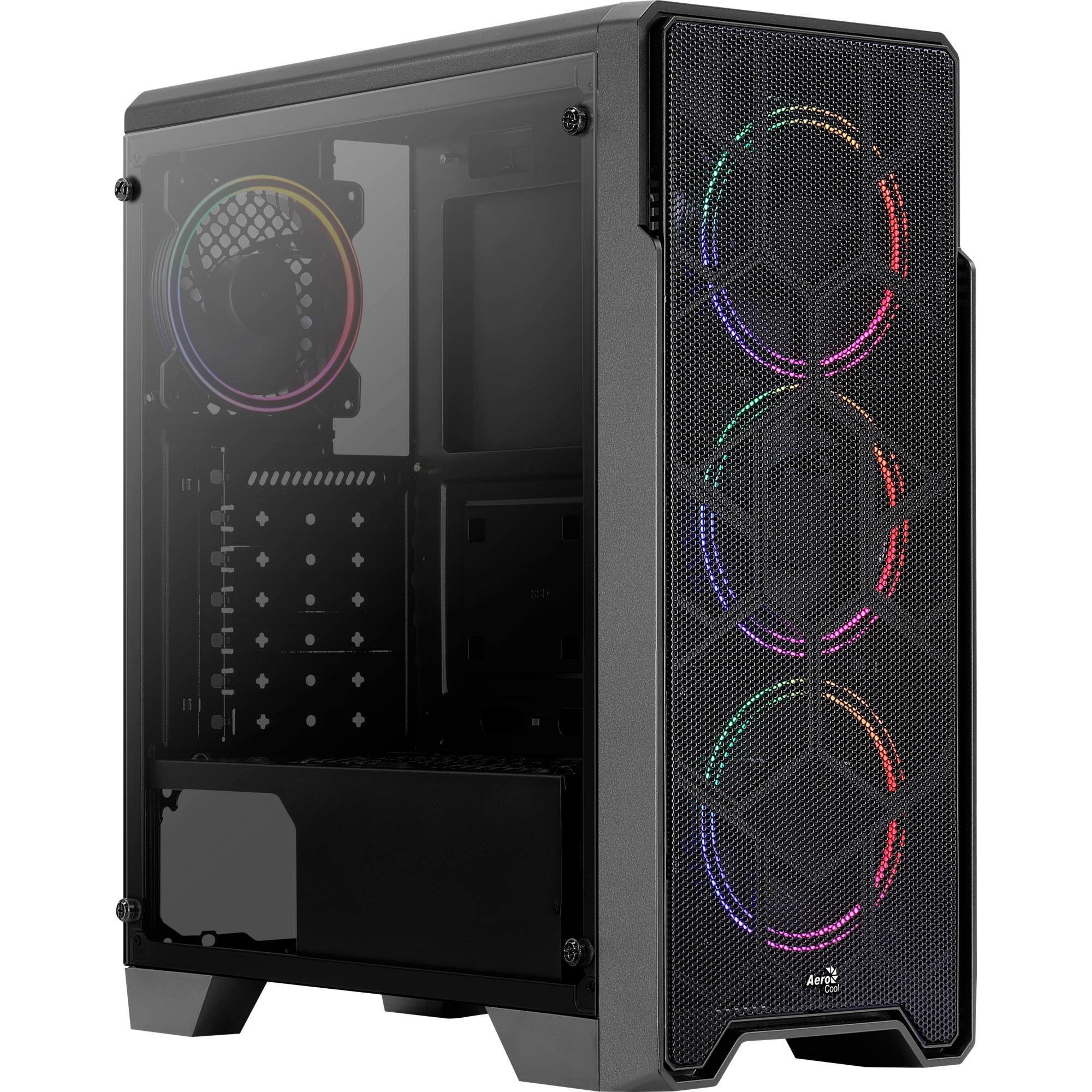 AeroCool Ore Tempered Glass, Tower-Gehäuse | 04710562754179 AeroCool Ore Tempered Glass, Tower-Gehäuse | 04710562754179