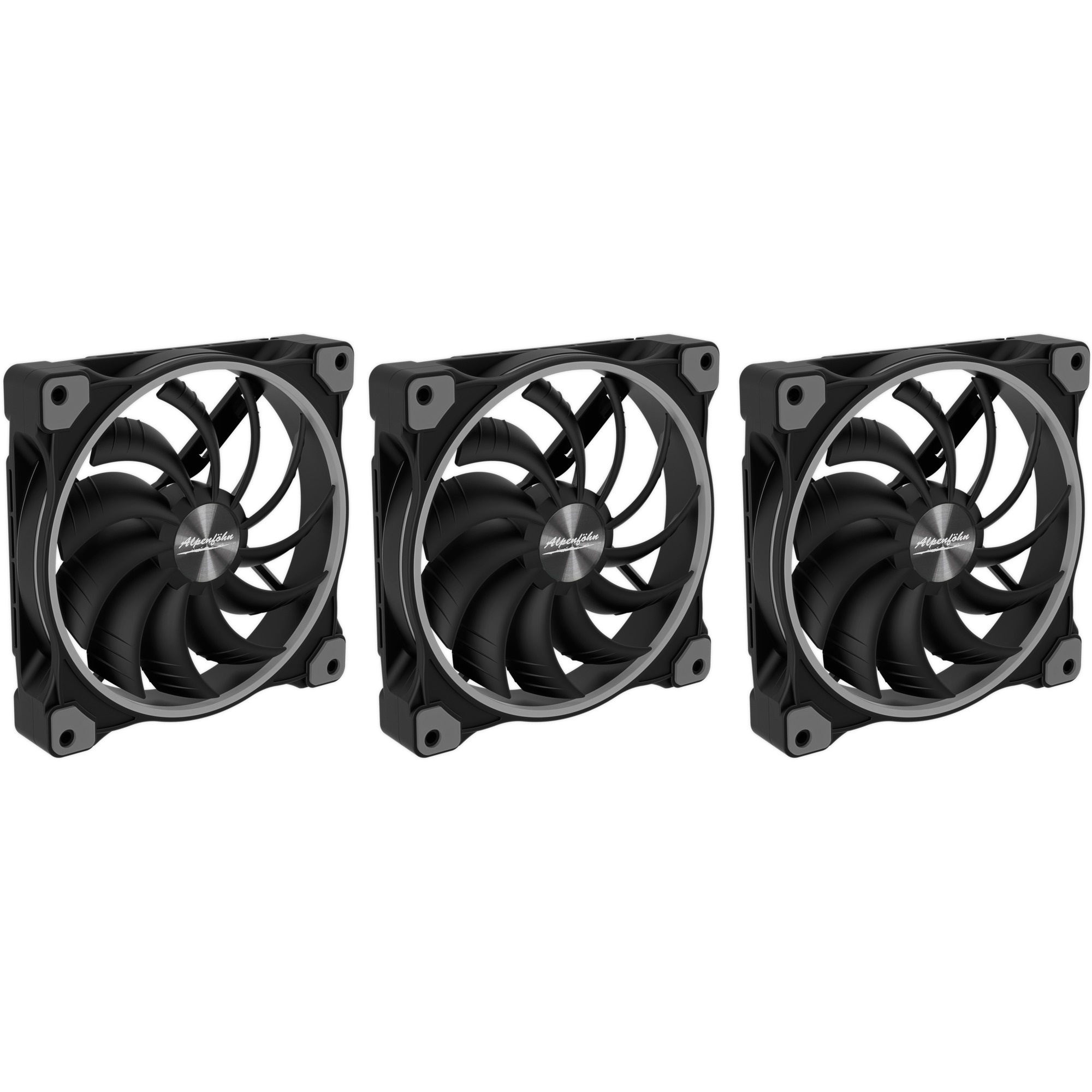 Wing Boost 3 3er 140x140x25, Gehäuselüfter