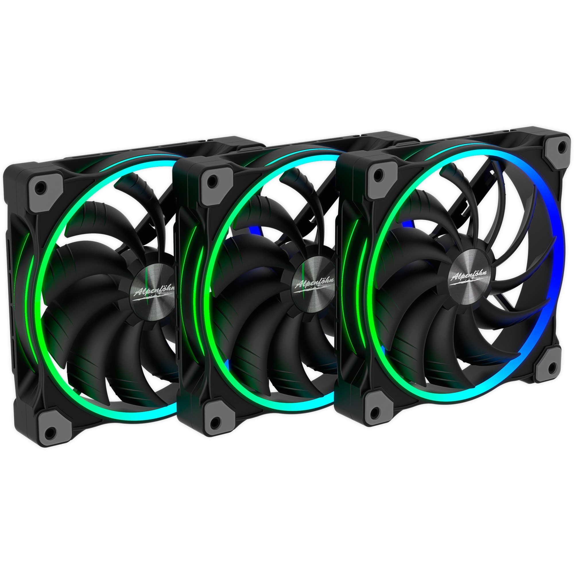 Alpenföhn Wing Boost 3  3er 140x140x25, Gehäuselüfter | 04250280384789