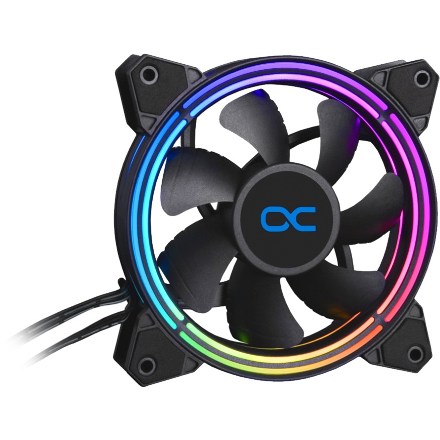 Alphacool Eiszyklon Aurora LUX PRO Digital RGB 120x120x25mm, Gehäuselüfter | 04250197248068 Alphacool Eiszyklon Aurora LUX PRO Digital RGB 120x120x25mm, Gehäuselüfter | 04250197248068