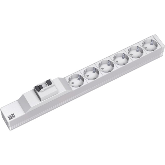 Bachmann 19″ IT PDU Steckdosenleiste Basic 6-fach, 1HE | 04016514014545 Bachmann 19″ IT PDU Steckdosenleiste Basic 6-fach, 1HE | 04016514014545