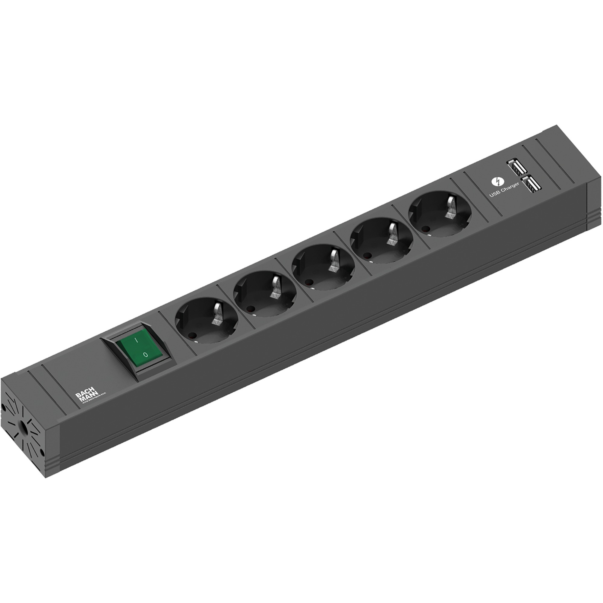Bachmann CONNECT LINE Steckdosenleiste 5-fach | 04016514073139 Bachmann CONNECT LINE Steckdosenleiste 5-fach | 04016514073139