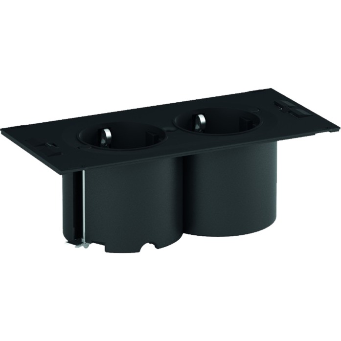 Bachmann DUE Einbau-Steckdosenleiste 2-fach | 04057298016417 Bachmann DUE Einbau-Steckdosenleiste 2-fach | 04057298016417