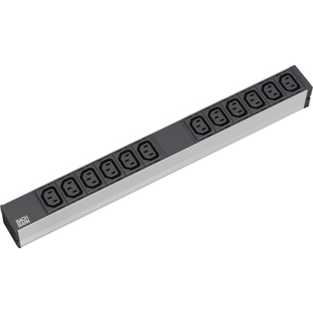 Bachmann IT PDU Basic 333.616, 19″ 12-fach Steckdosenleiste | 04016514021550 Bachmann IT PDU Basic 333.616, 19″ 12-fach Steckdosenleiste | 04016514021550