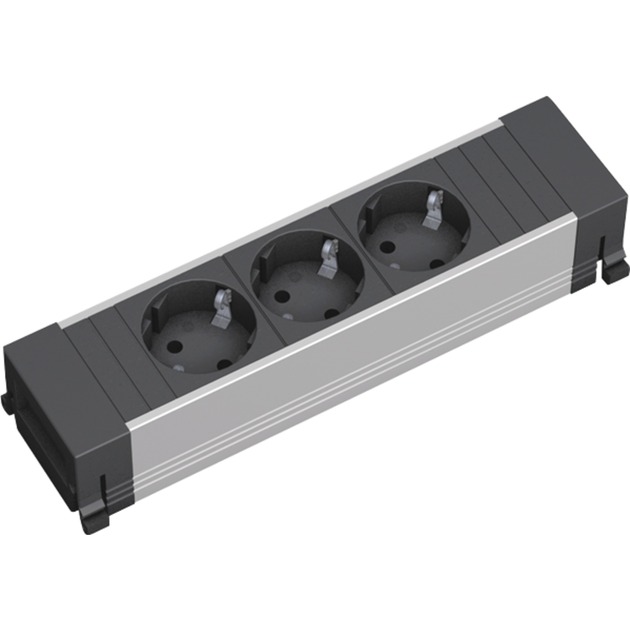 Bachmann Power Frame 3xSchutzkontakt kurz, Steckdosenleiste | 04016514022113