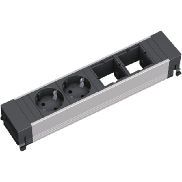 Bachmann Steckdoseneinheit 2xStrom 2xABD, Steckdosenleiste | 04016514030255 Bachmann Steckdoseneinheit 2xStrom 2xABD, Steckdosenleiste | 04016514030255