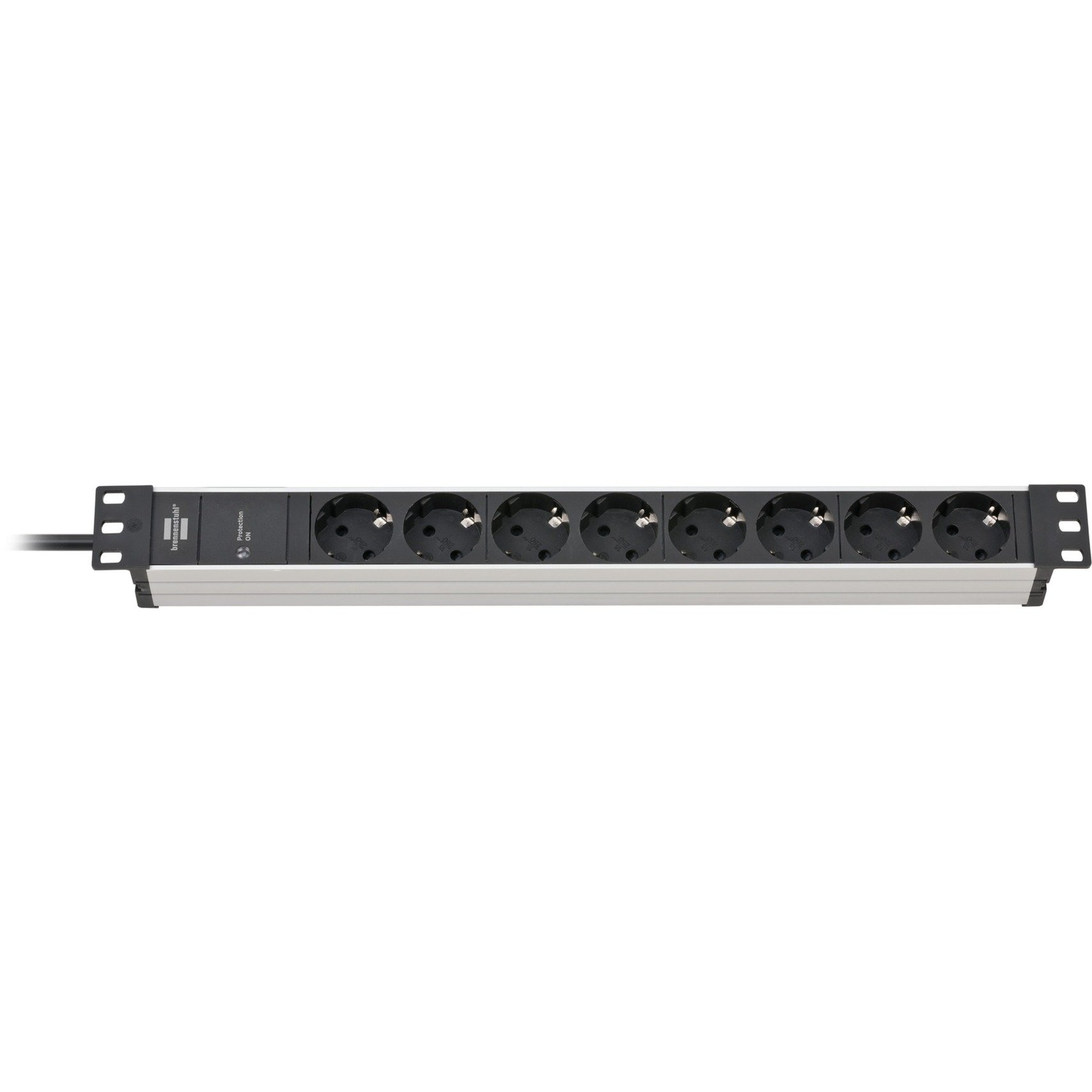 Brennenstuhl Alu-Line 19″ Steckdosenleiste 8-fach | 04007123662715 Brennenstuhl Alu-Line 19″ Steckdosenleiste 8-fach | 04007123662715