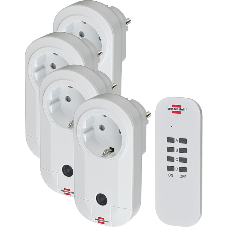 Brennenstuhl Comfort-Line Funkschalt-Set CE1 4001, Schaltsteckdose | 04007123643561 Brennenstuhl Comfort-Line Funkschalt-Set CE1 4001, Schaltsteckdose | 04007123643561
