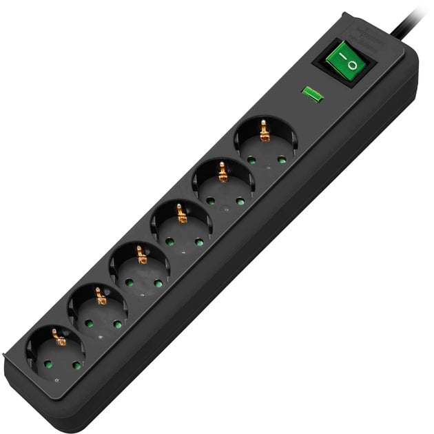 Brennenstuhl Eco-Line Steckdosenleiste 6-fach | 04007123251964 Brennenstuhl Eco-Line Steckdosenleiste 6-fach | 04007123251964