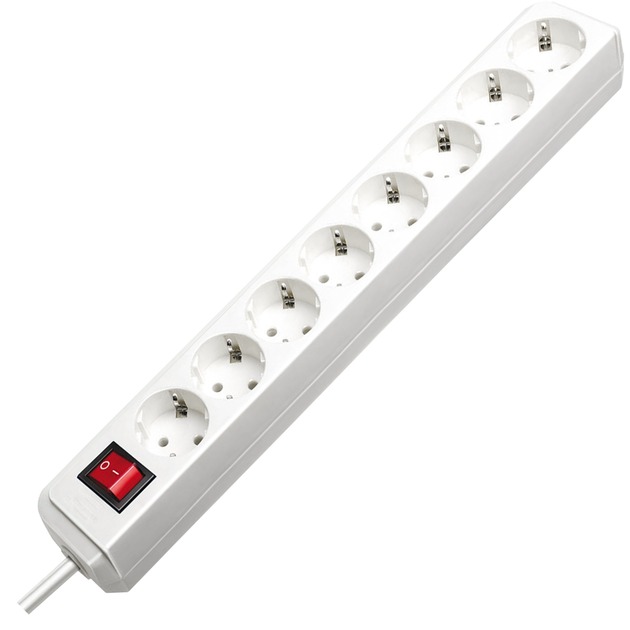 Brennenstuhl Eco-Line Steckdosenleiste 8-fach | 04007123114405 Brennenstuhl Eco-Line Steckdosenleiste 8-fach | 04007123114405